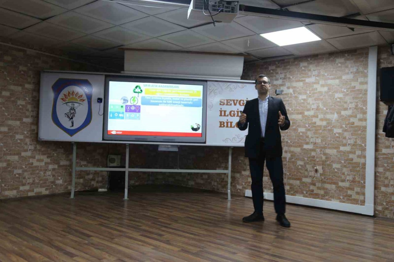 Efeler Belediyesi’nden öğrencilere ’sıfır atık’ eğitimi