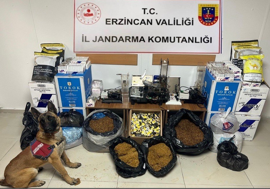 Erzincan’da jandarma ekipleri kaçakçılık olaylarına geçit vermiyor