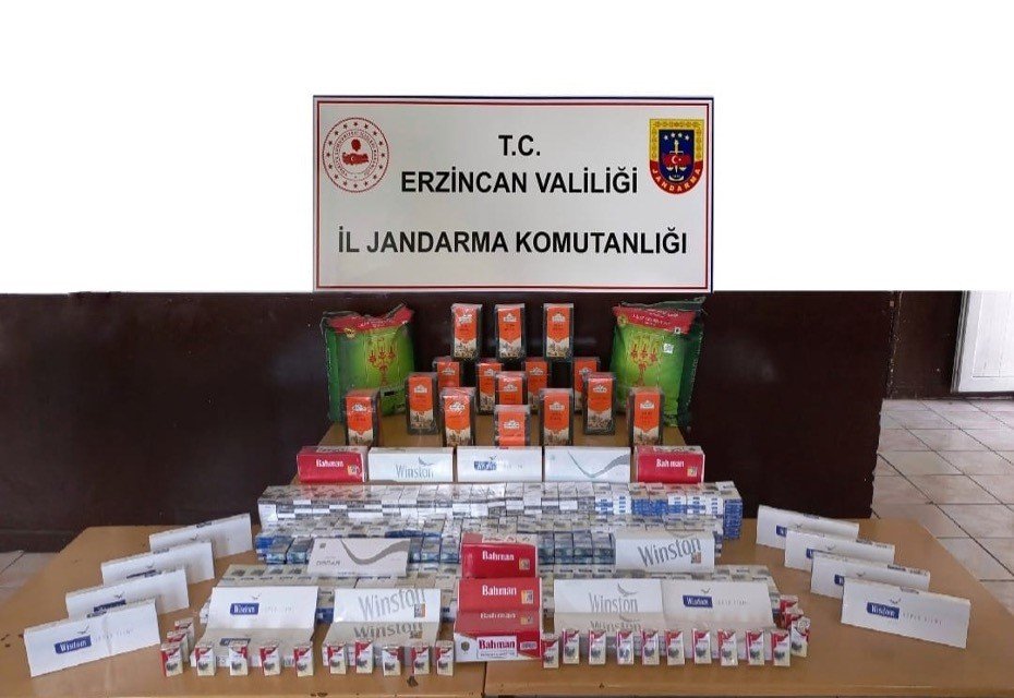 Erzincan’da jandarma ekipleri kaçakçılık olaylarına geçit vermiyor