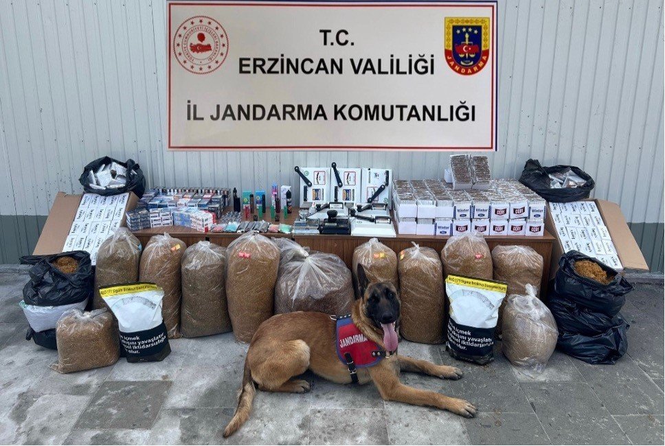 Erzincan’da jandarma ekipleri kaçakçılık olaylarına geçit vermiyor