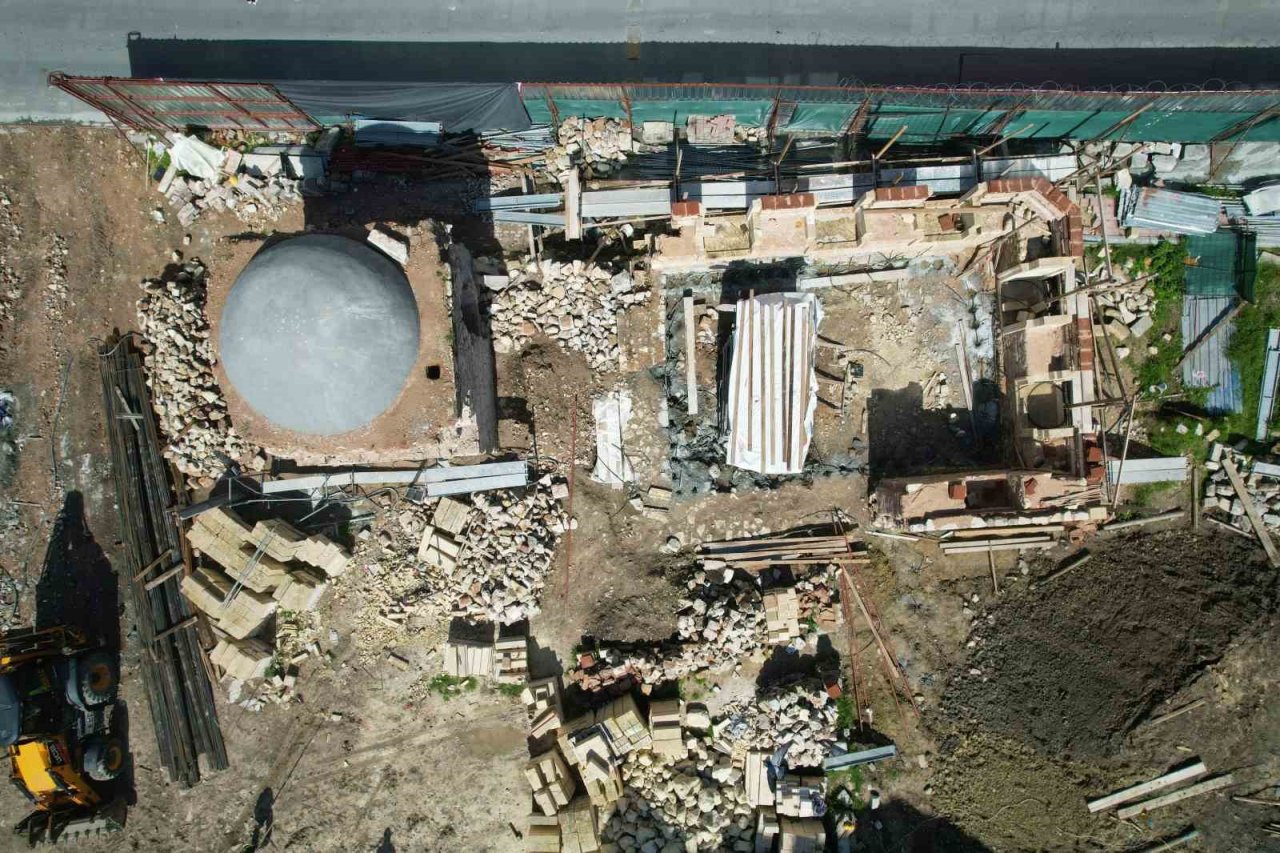 Muid Ahmed Efendi Medresesi’ndeki restorasyon çalışmalarının yüzde 20’lik kısmı tamamlandı