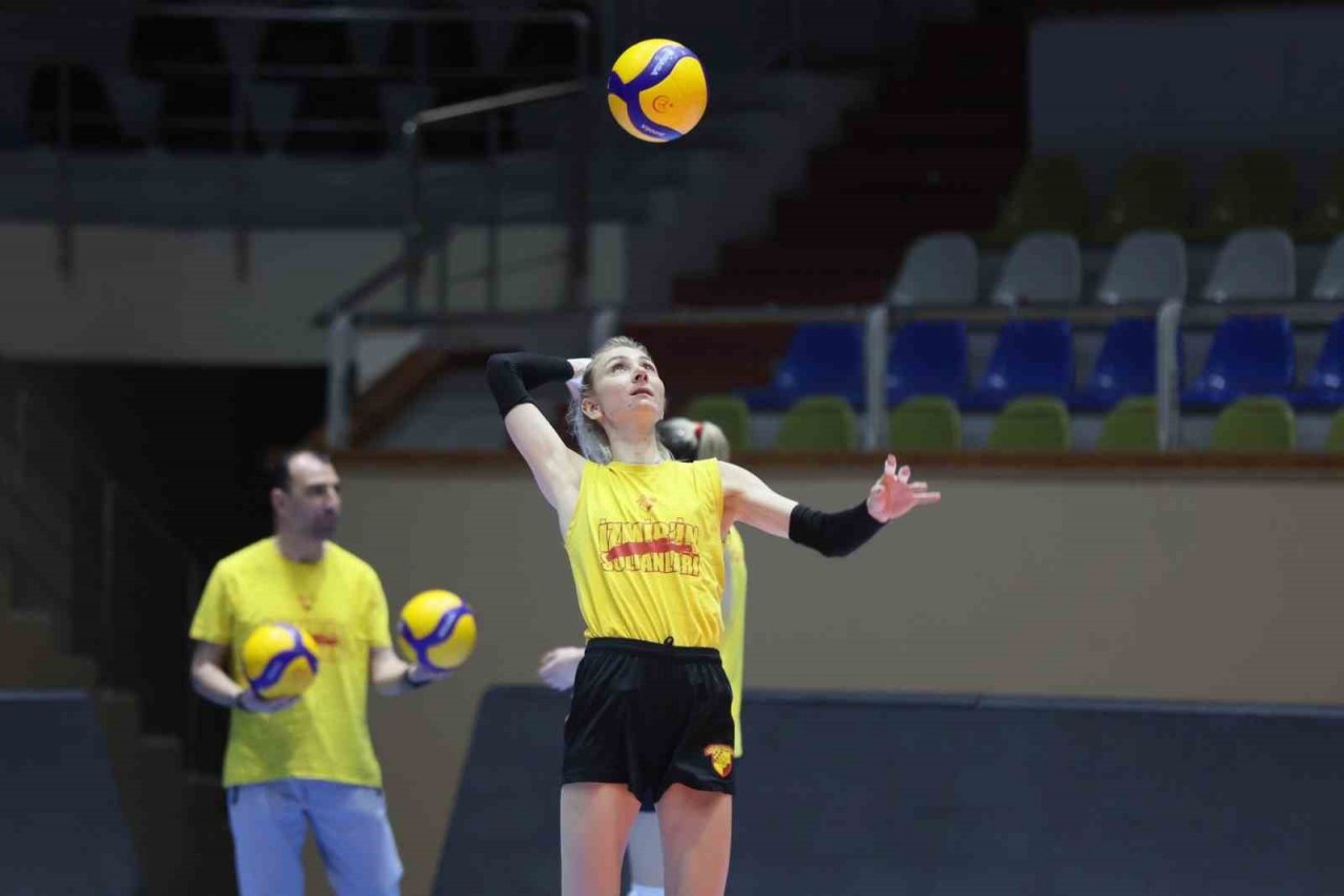 Göztepe Voleybol, play-off yarı finaline hazırlıklarını sürdürüyor