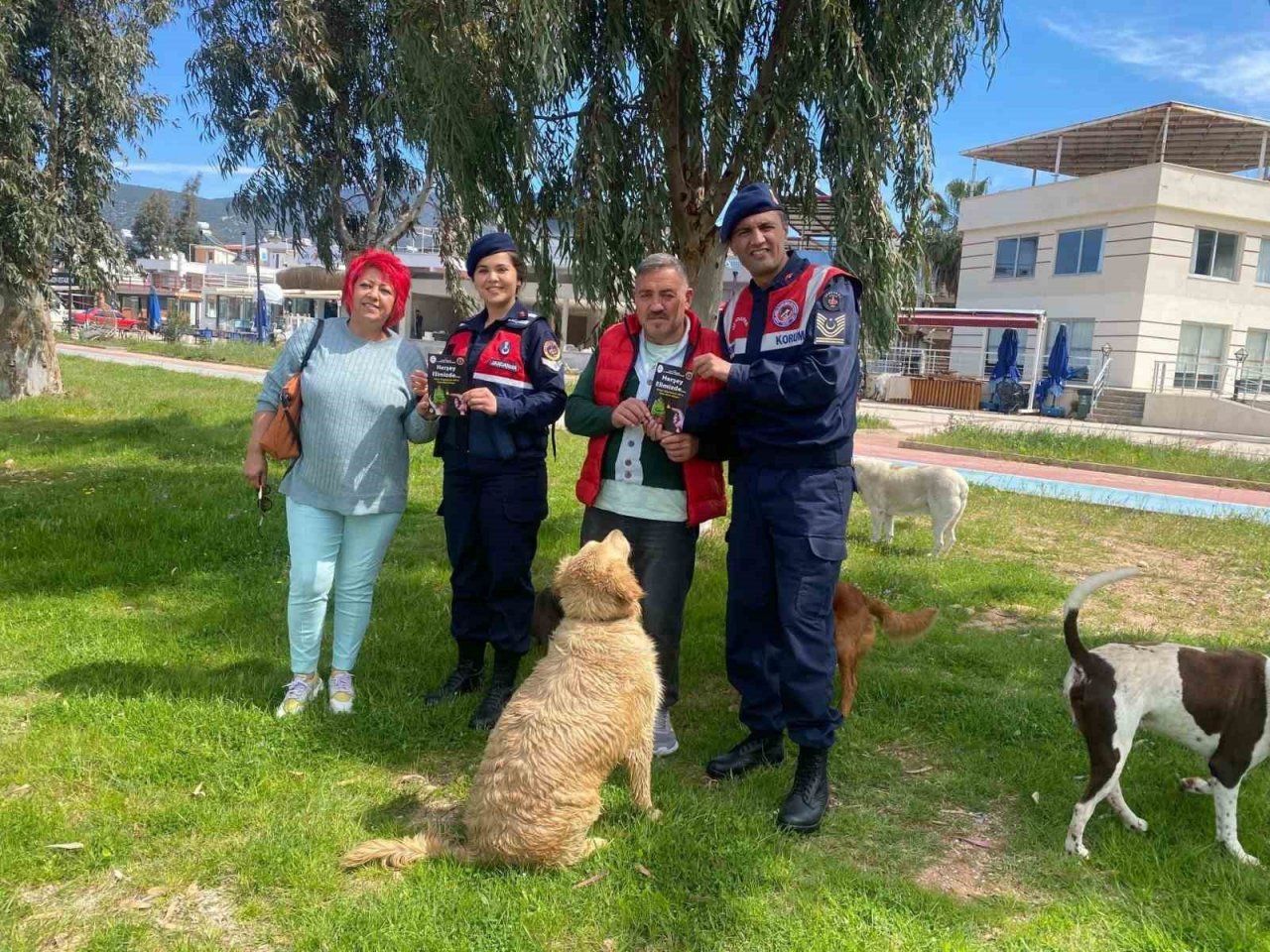 Jandarma Akbük’te orman yangınlara karşı bilgilendirdi