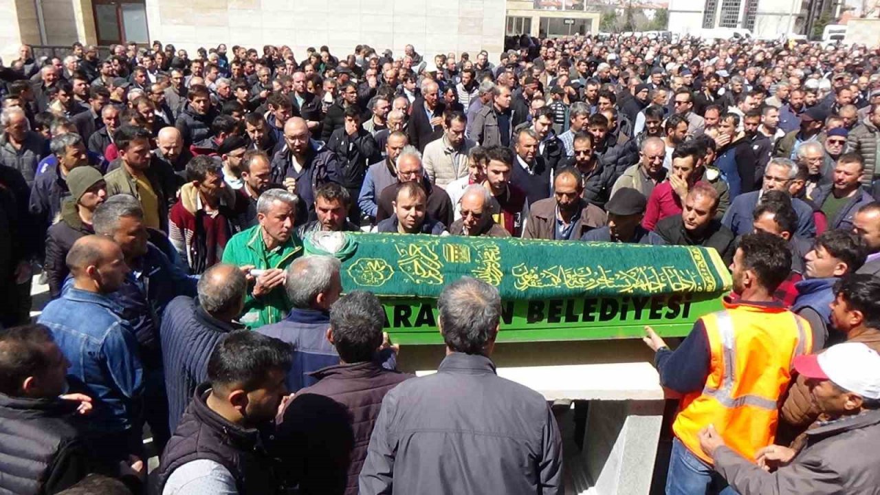 Kazada ölen 2 mermer işçisi Karaman’da son yolculuğuna uğurlandı