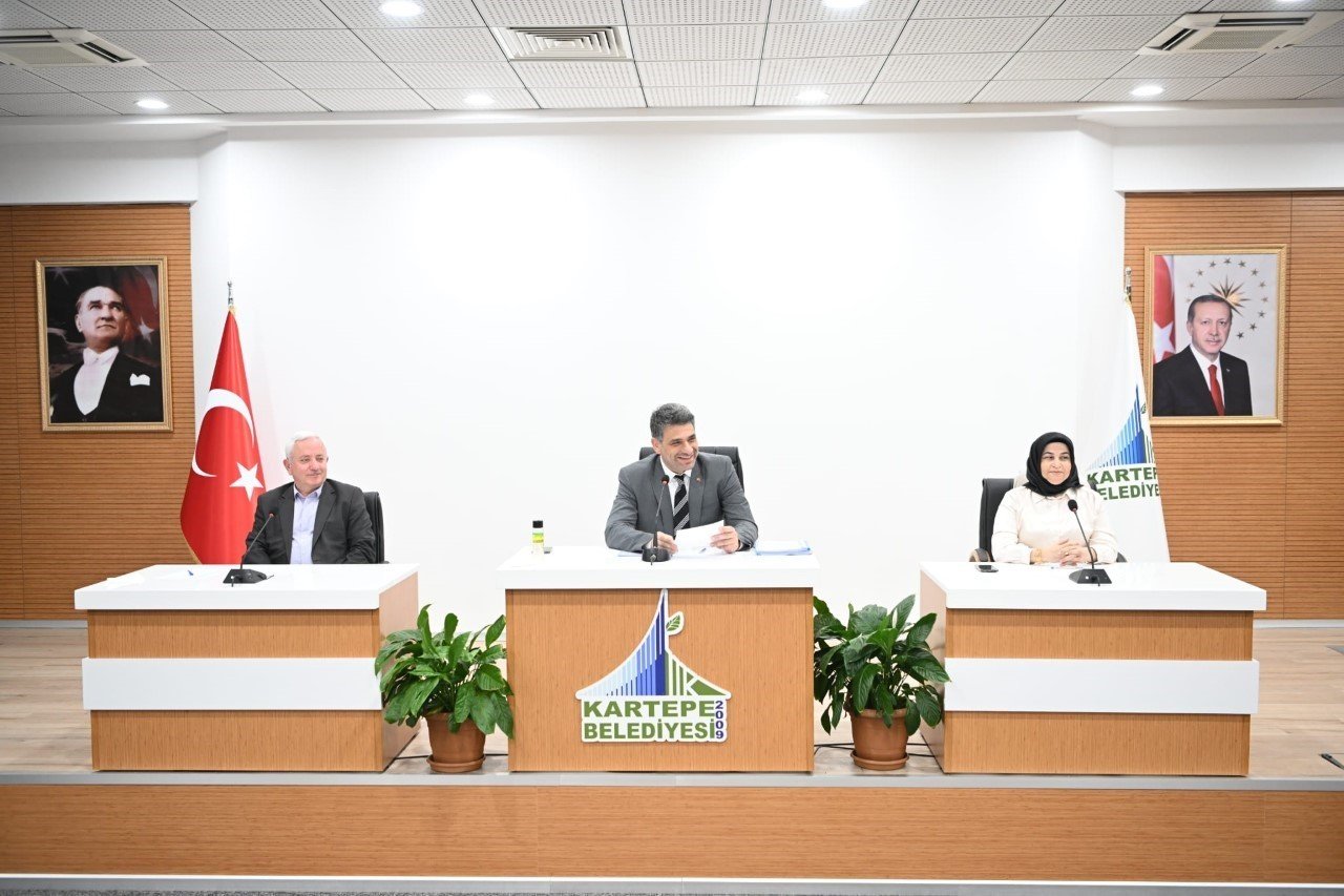 Kartepe Belediyesi nisan ayı meclis toplantısı yapıldı
