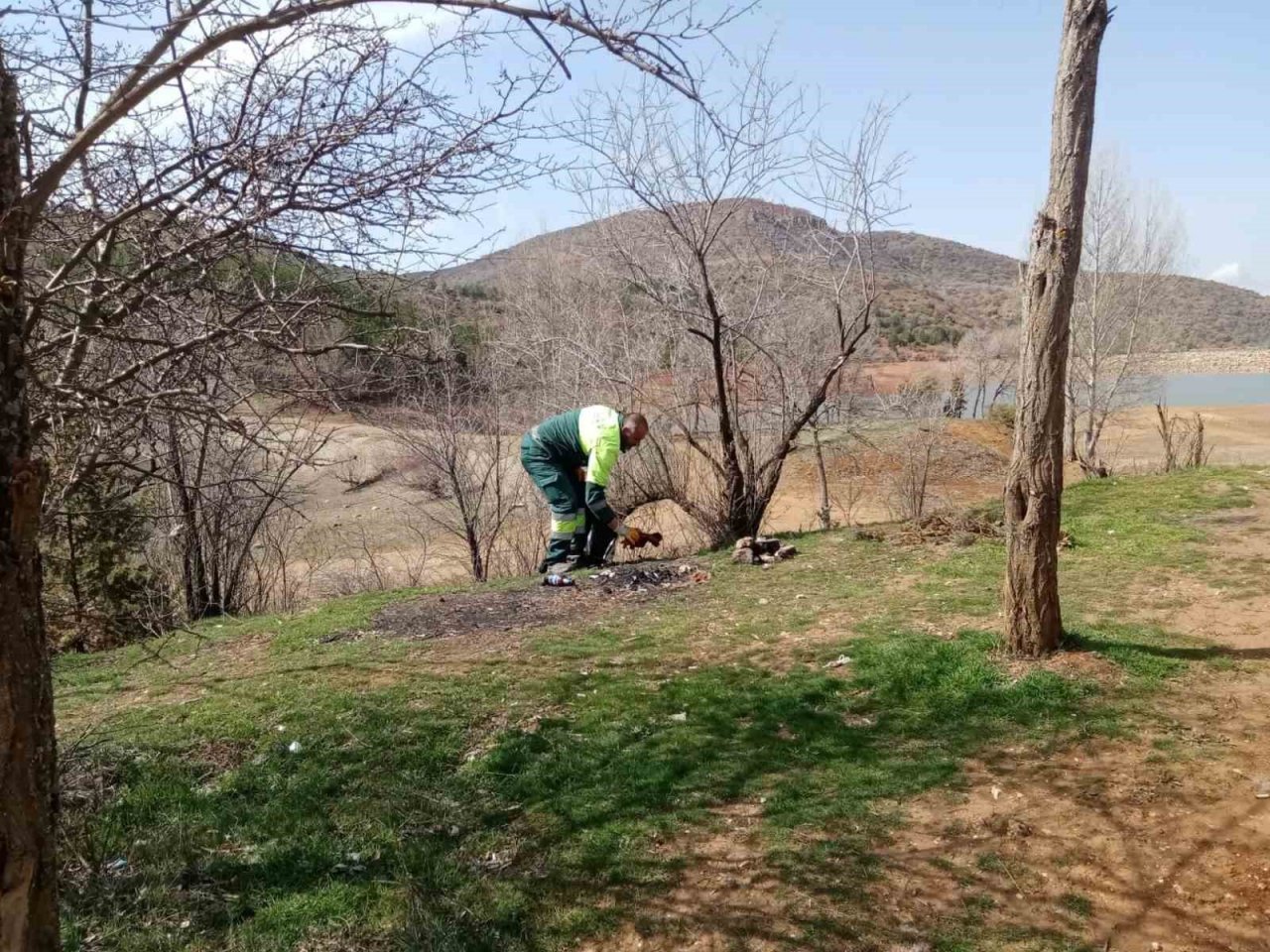 Keçiören’in kırsal kesimlerinde temizlik