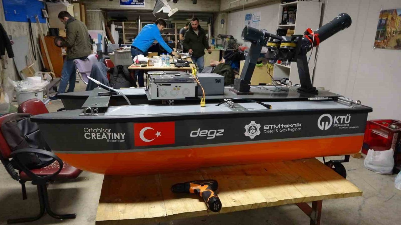 KTÜ-Ortahisar Creatiny RoboTeam Takımı ABD’de düzenlenen yarışmada dünya 2.’si oldu