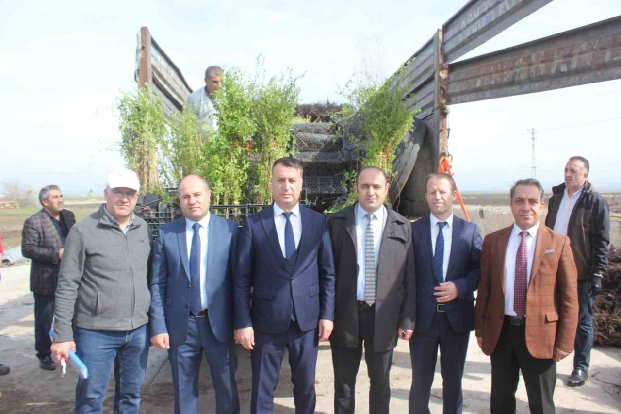 Muş’ta çiftçilere 20 bin meyve fidanı dağıtıldı