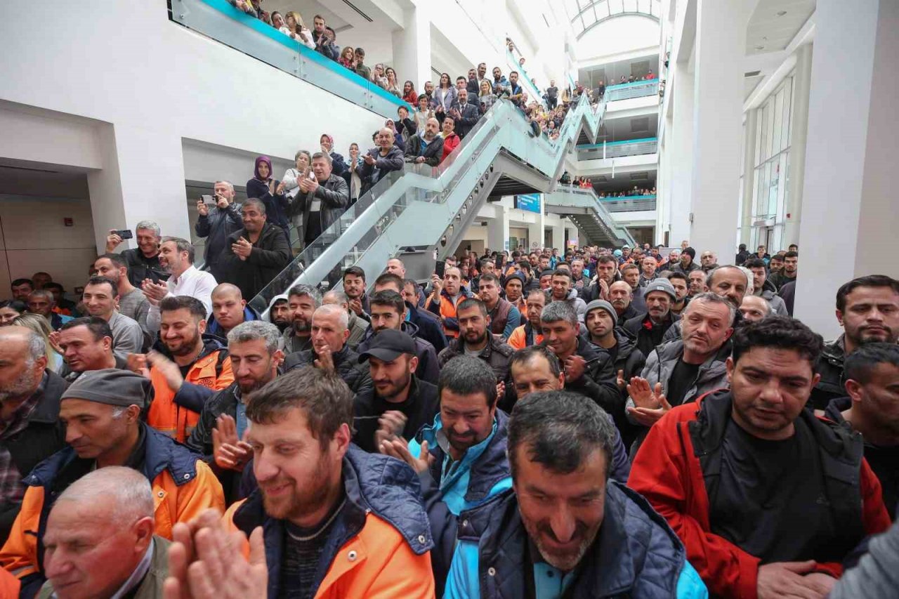 Nilüfer’de toplu sözleşme sevinci