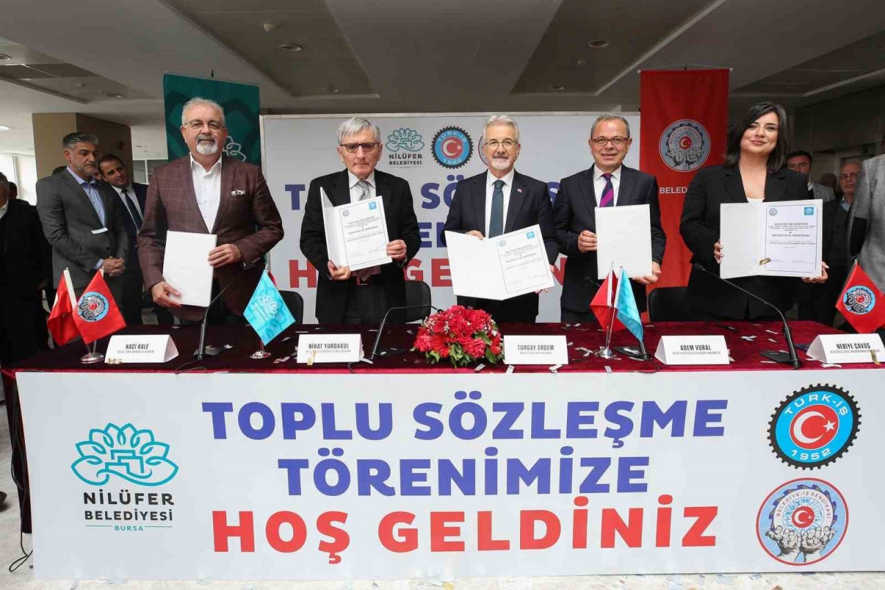 Nilüfer’de toplu sözleşme sevinci