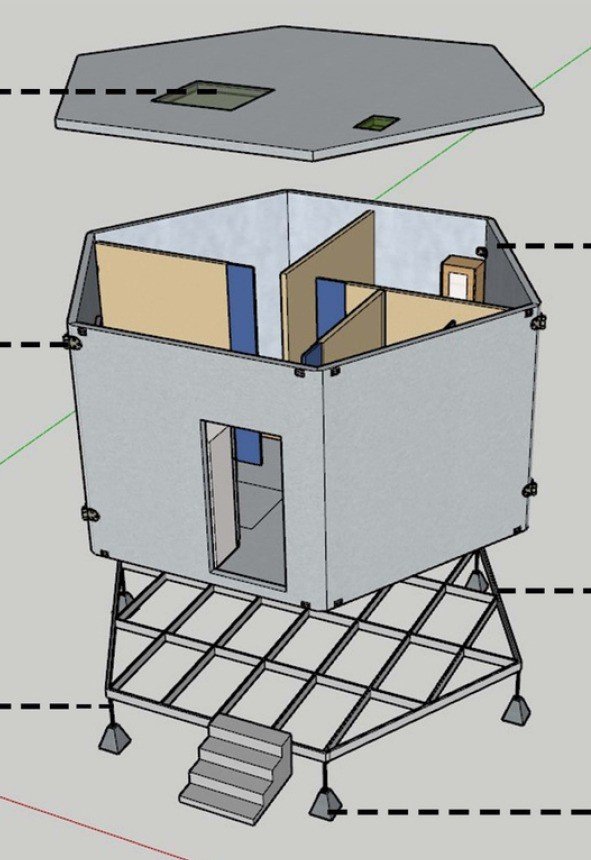 Afetzedeler için ‘Kısa Dönemli Kalıcı Ev’ atölyesi