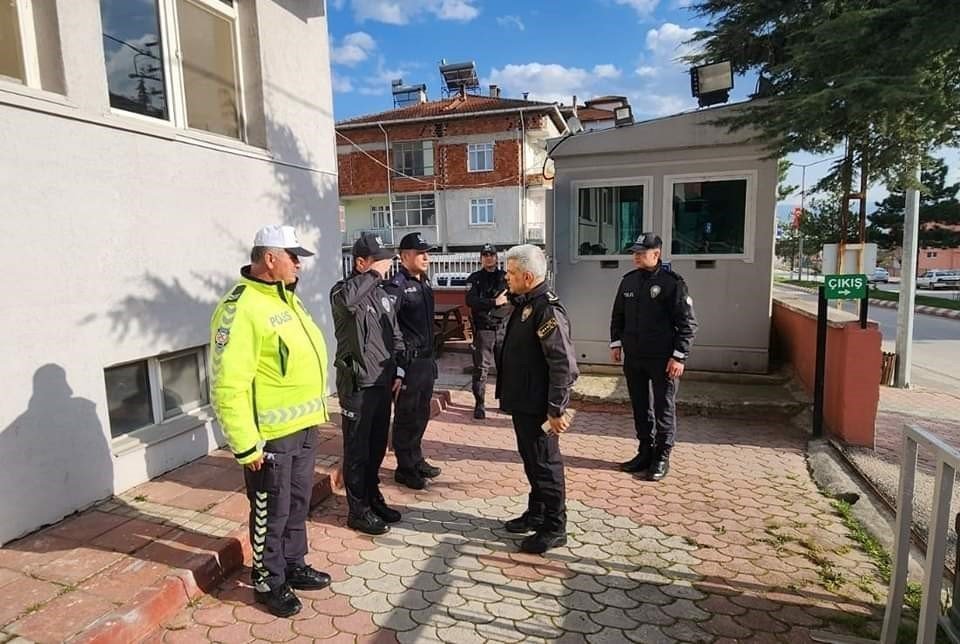 Emniyet Müdürü Özen’den ilçelerde denetim