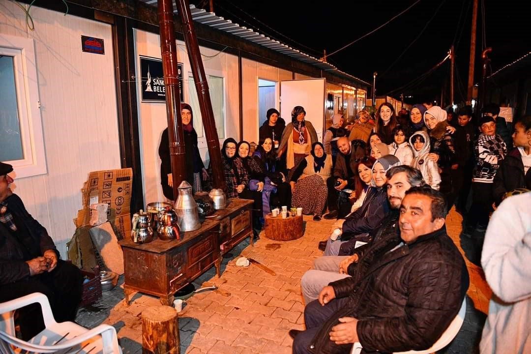 Sancaktepe Belediyesi iftar sofrasını deprem bölgesinde de kurdu