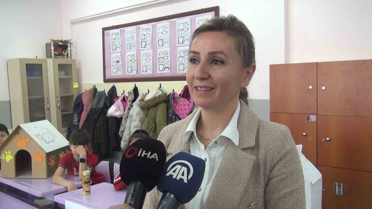 Çocuklar çevreci projeleri ile geri dönüşüme dikkat çekti