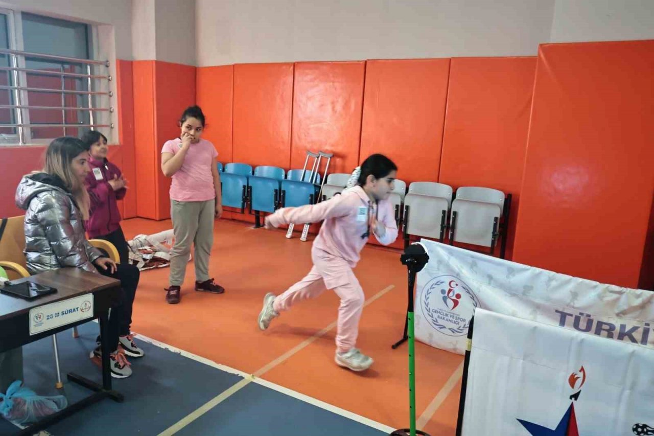 Denizli’de 10 bin öğrenci arasında yetenekli sporcular aranıyor