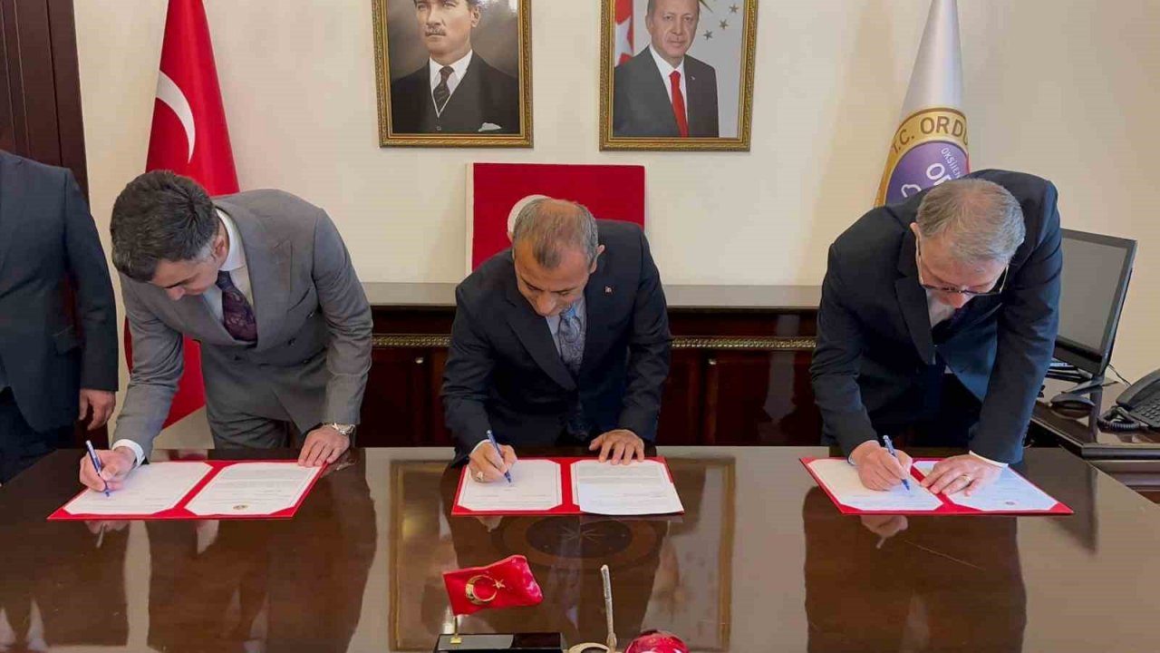 Ordu’ya devlet-millet iş birliği ile 58. okul