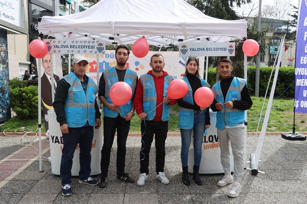 Yalova Belediyesi’nden farkındalık etkinliği