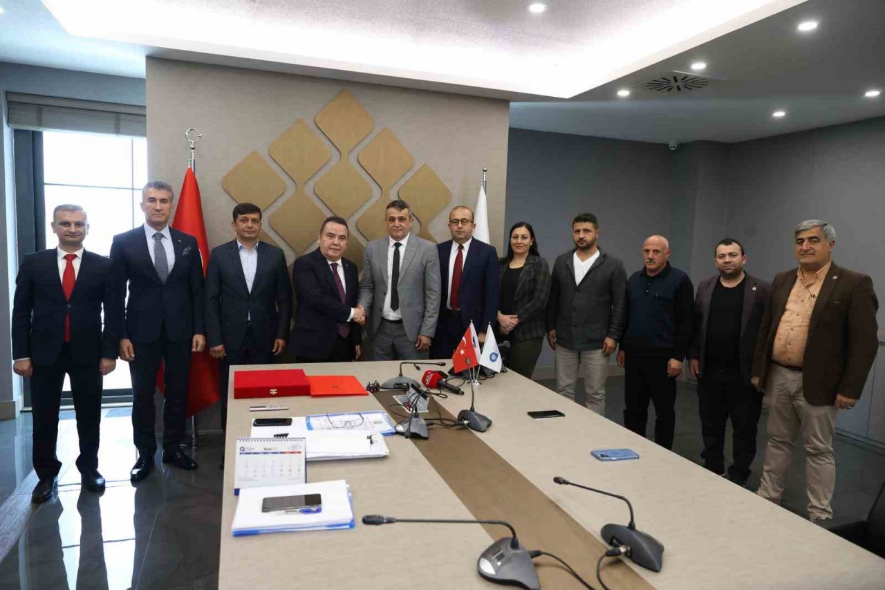 Antalya Büyükşehir Belediyesi ile Belediye-İş arasında toplu sözleşme
