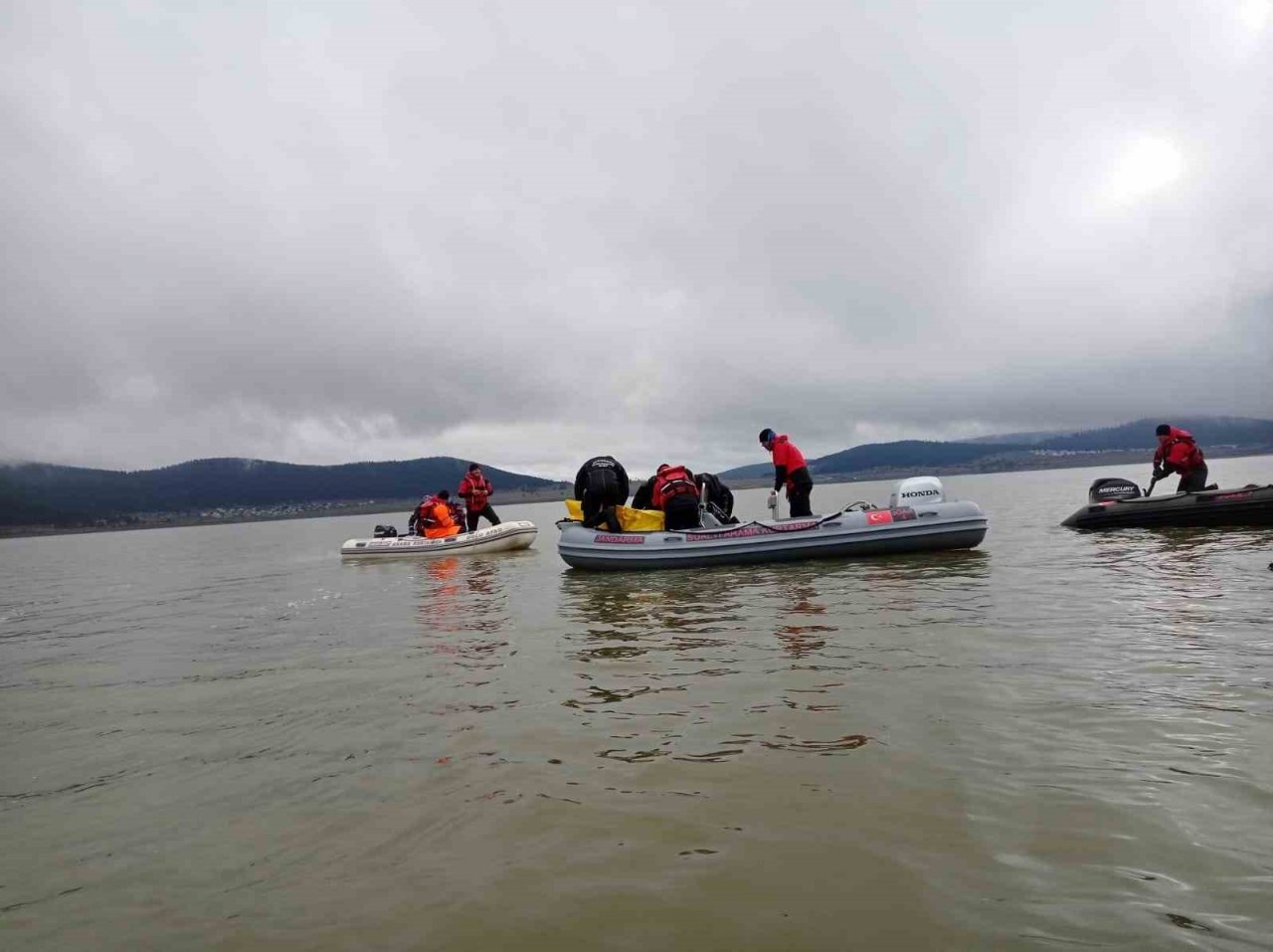 Seben Gölü’nde kaybolan 2 çocuk babası bulundu