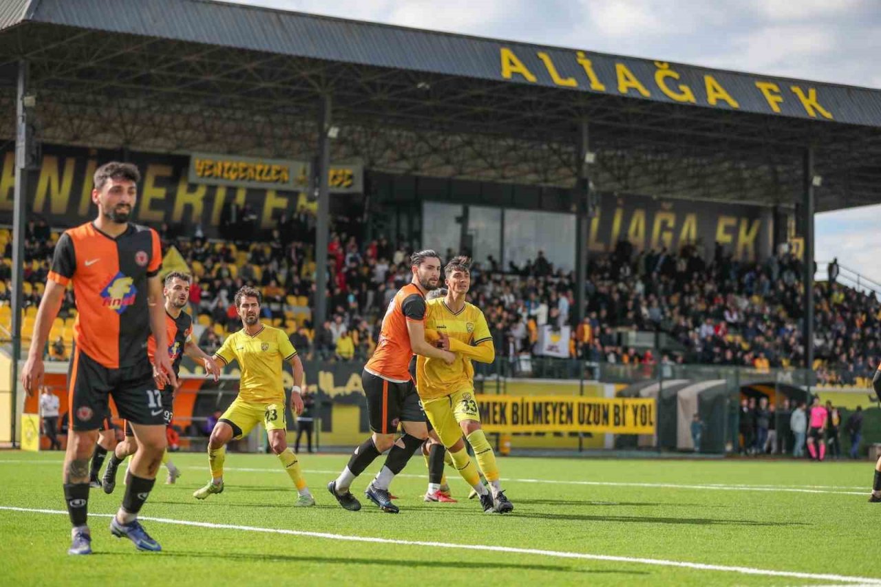 Aliağaspor FK’dan farklı galibiyet