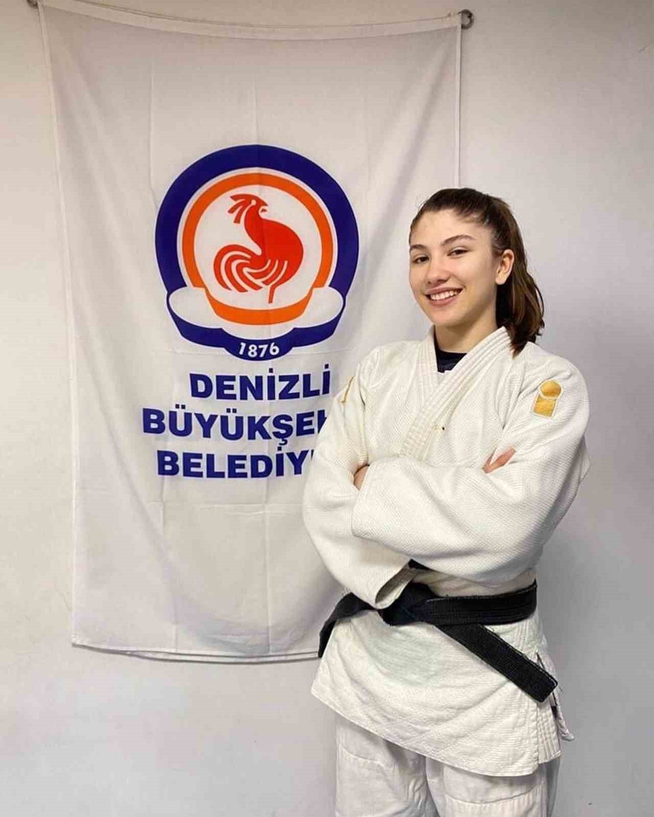 Denizlili judocu Sıla Şahbal, Avrupa kupasında Türkiye’yi temsil edecek