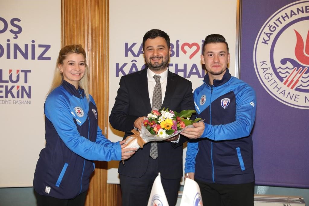 Kağıthane’nin milli sporcuları Avrupa şampiyonu oldu