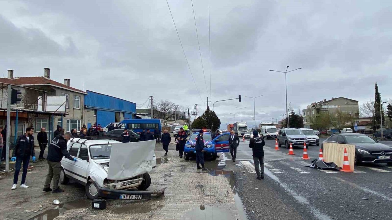 Feci kaza kamerada: 1 ölü
