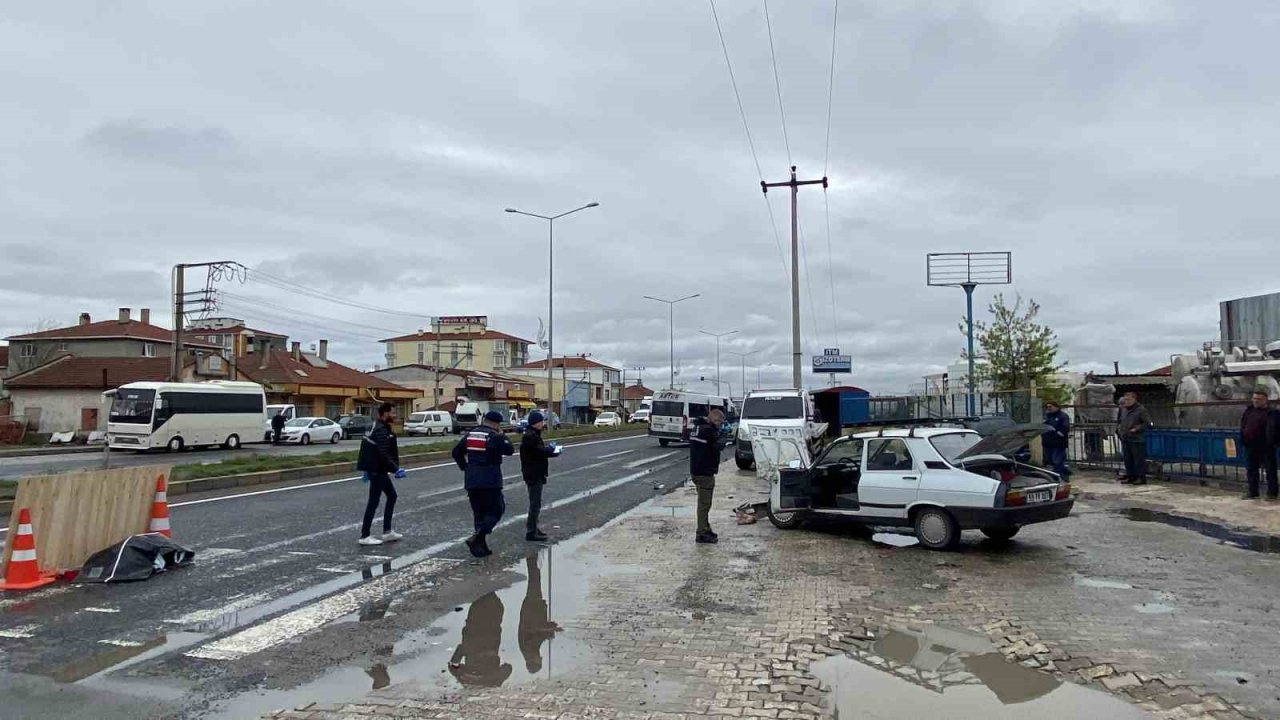 Feci kaza kamerada: 1 ölü