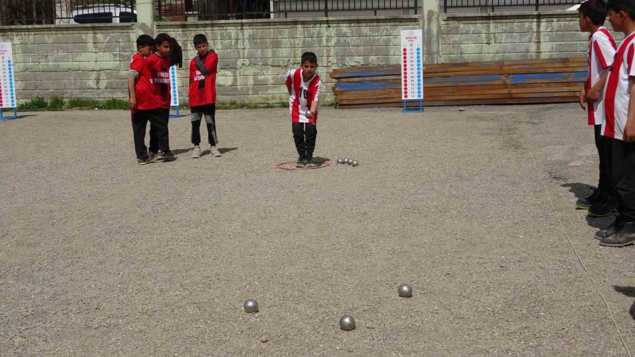 Siirt’te Okullar Arası Bocce Bölge Şampiyonası gerçekleştirildi