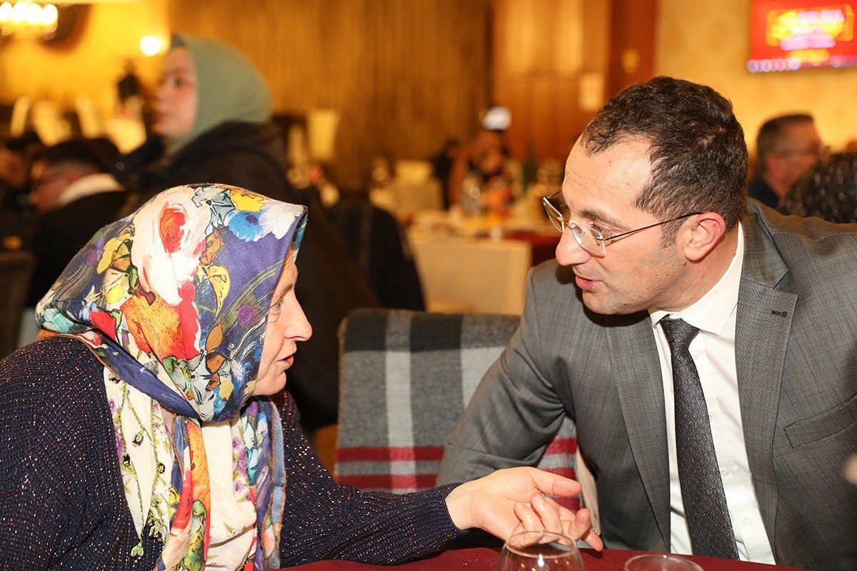 Akçaabat Belediye Başkanı Ekim şehit aileleriyle birlikte oruç açtı