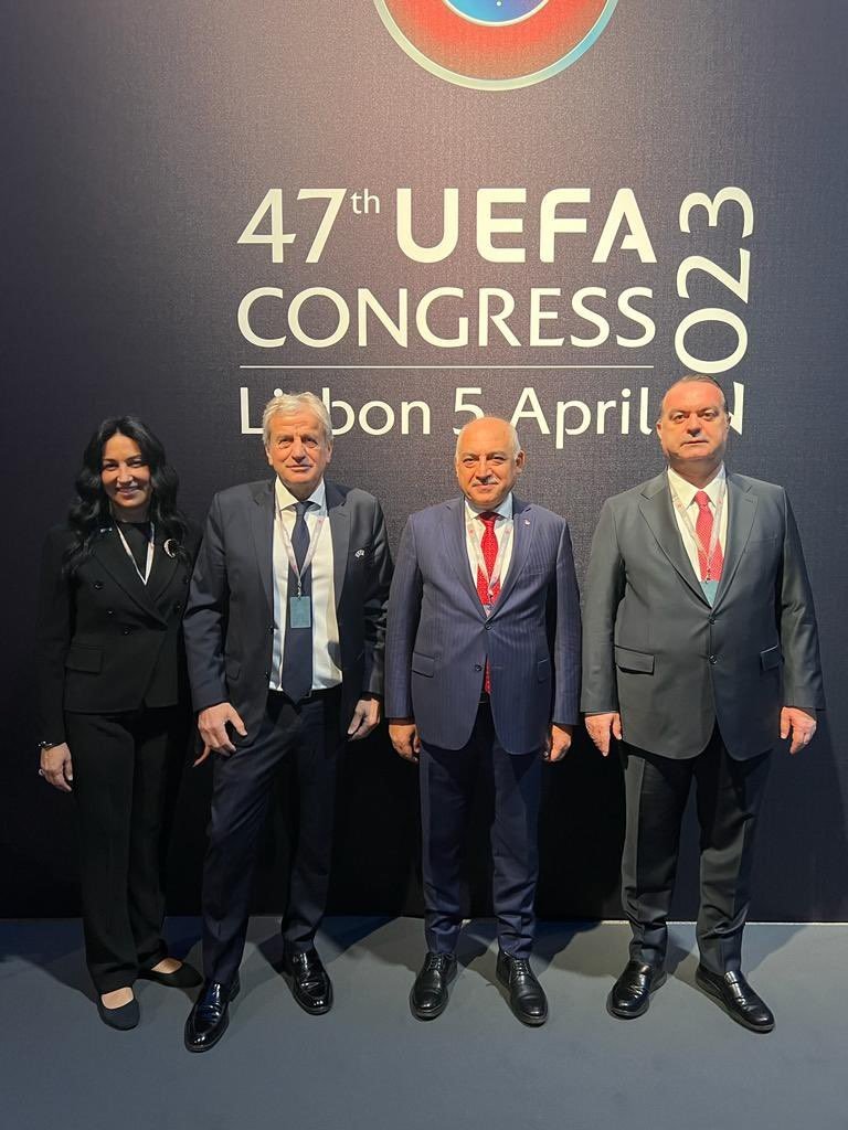 TFF Başkanı Mehmet Büyükekşi, 47. UEFA Kongresi’ne katıldı