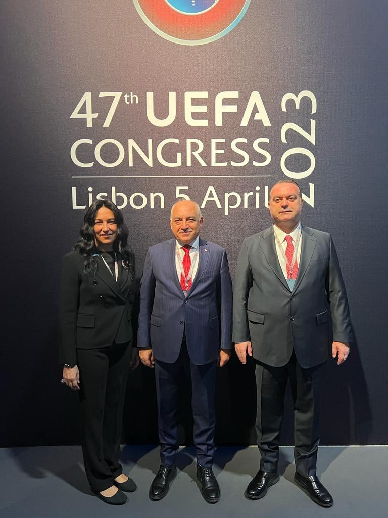 TFF Başkanı Mehmet Büyükekşi, 47. UEFA Kongresi’ne katıldı