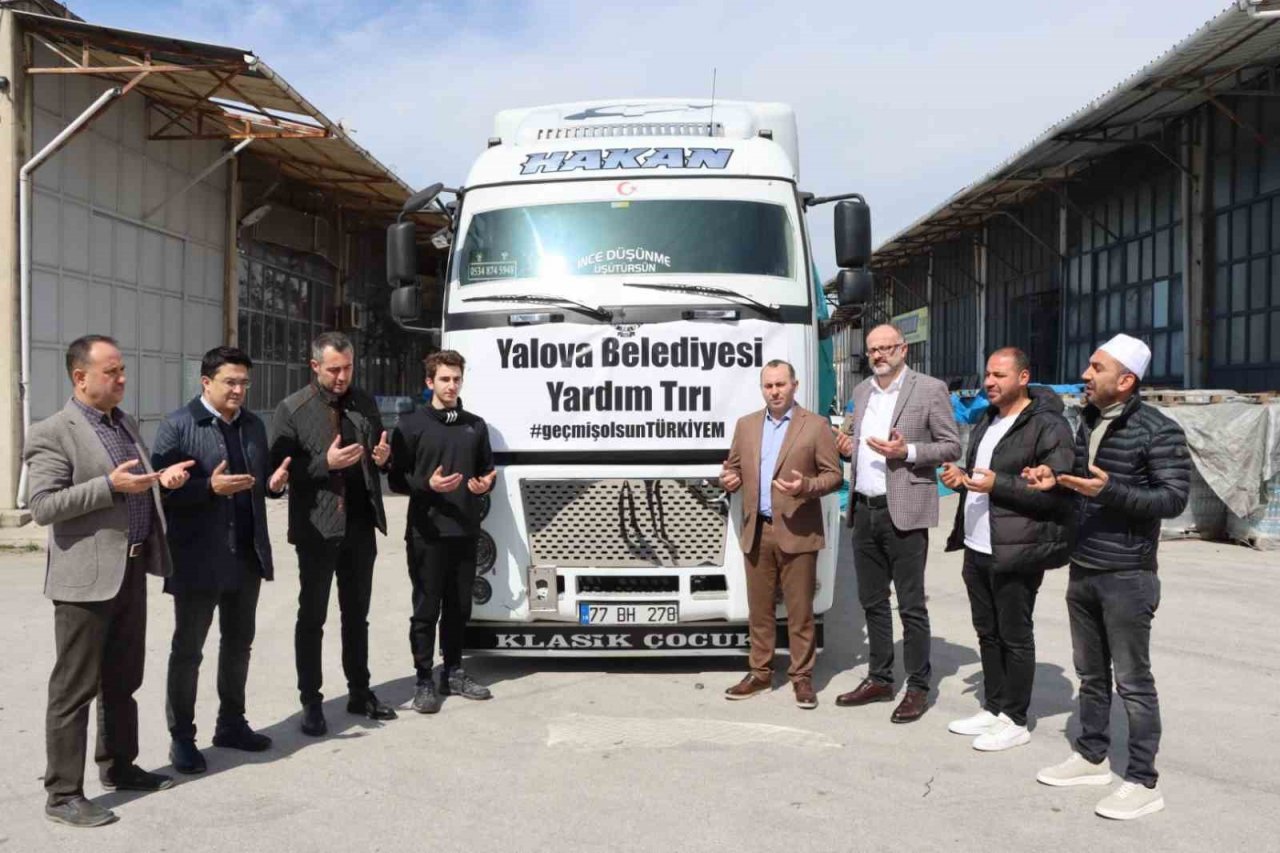 Yalova Belediyesinden deprem bölgesine bin 500 gıda kolisi