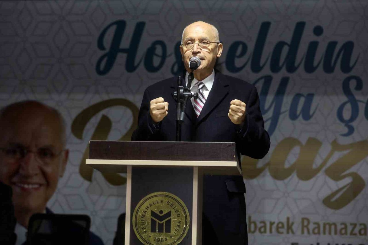 Yenimahalle’de mahalle iftarlarının ilki Şentepe’de yapıldı