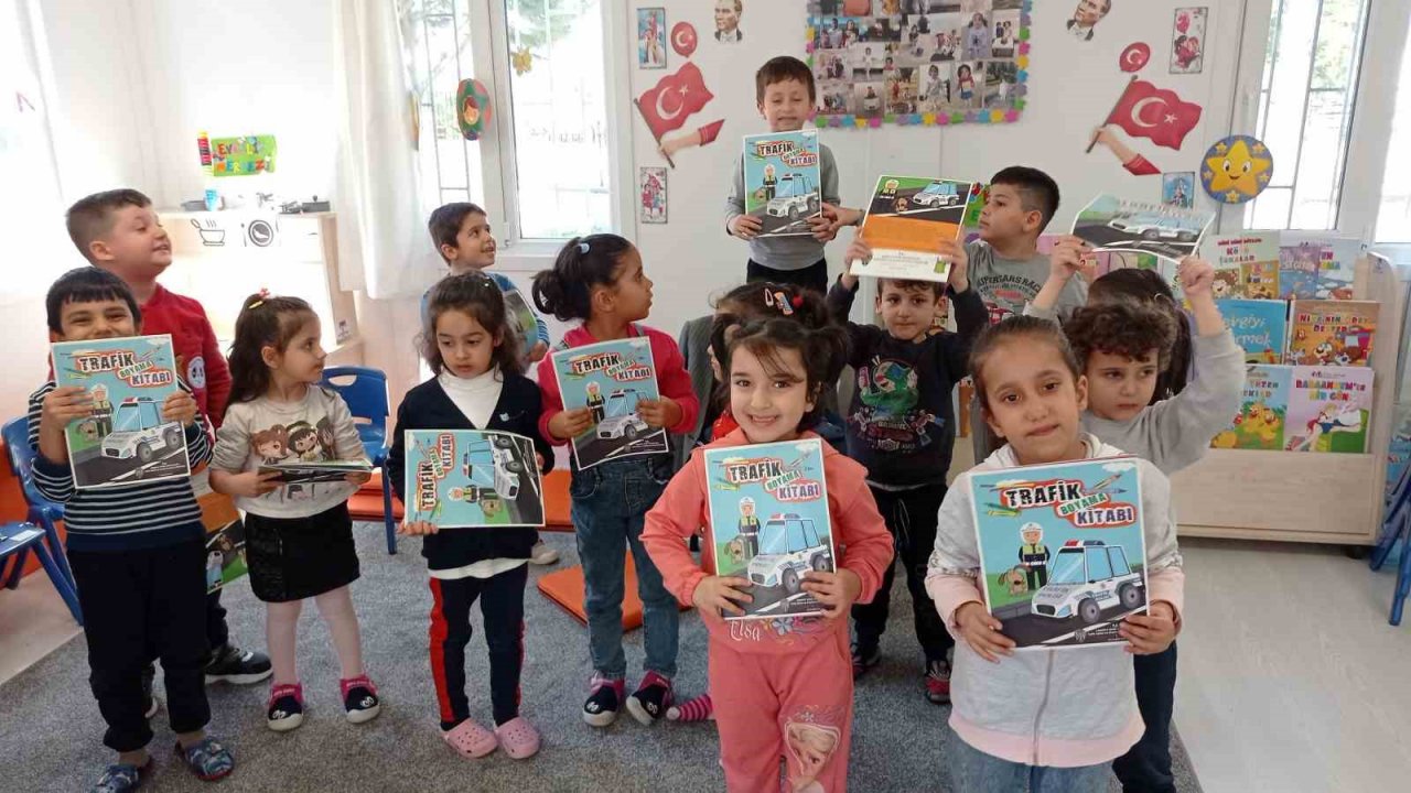 Anaokulu öğrencileri Polis Haftası’nı kutladı
