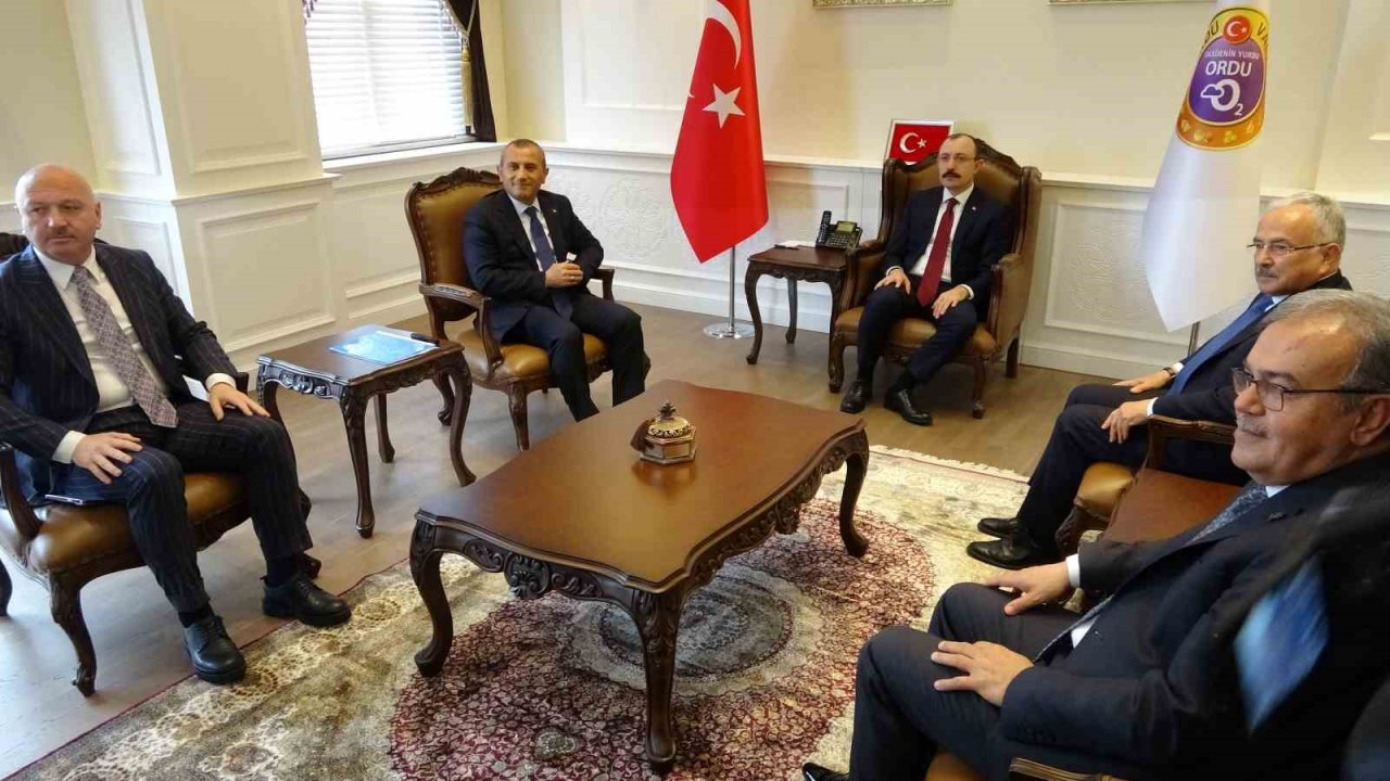 Bakan Mehmet Muş, Ordu’da ziyaretlerde bulundu