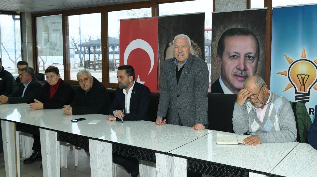 Lapseki’de AK Parti’den ’İstişare ve Değerlendirme’ toplantısı