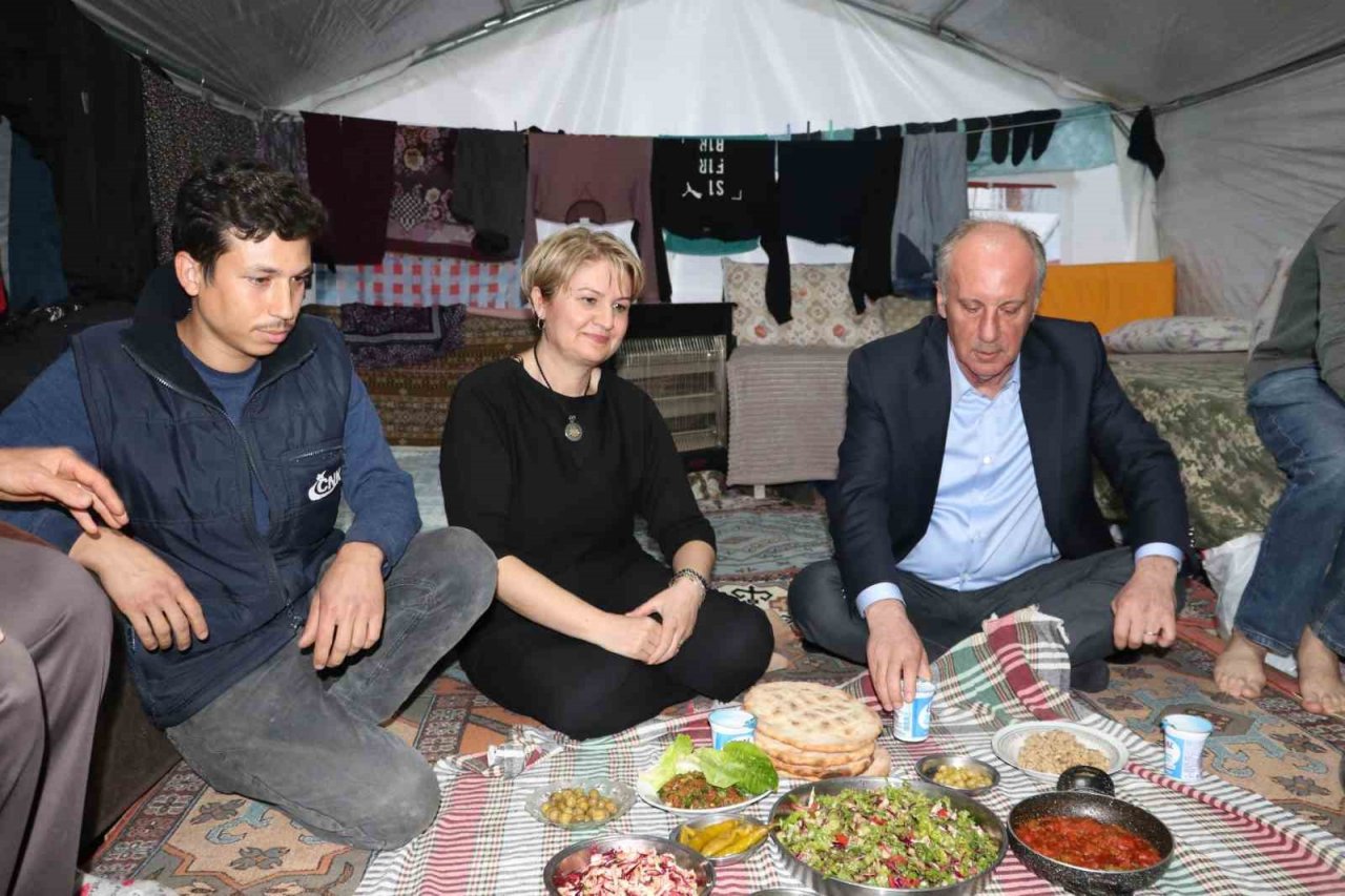 Memleket Partisi Genel Başkanı İnce: “Altılı masa hiç güven vermiyor, her an patlayacak dinamit gibi”