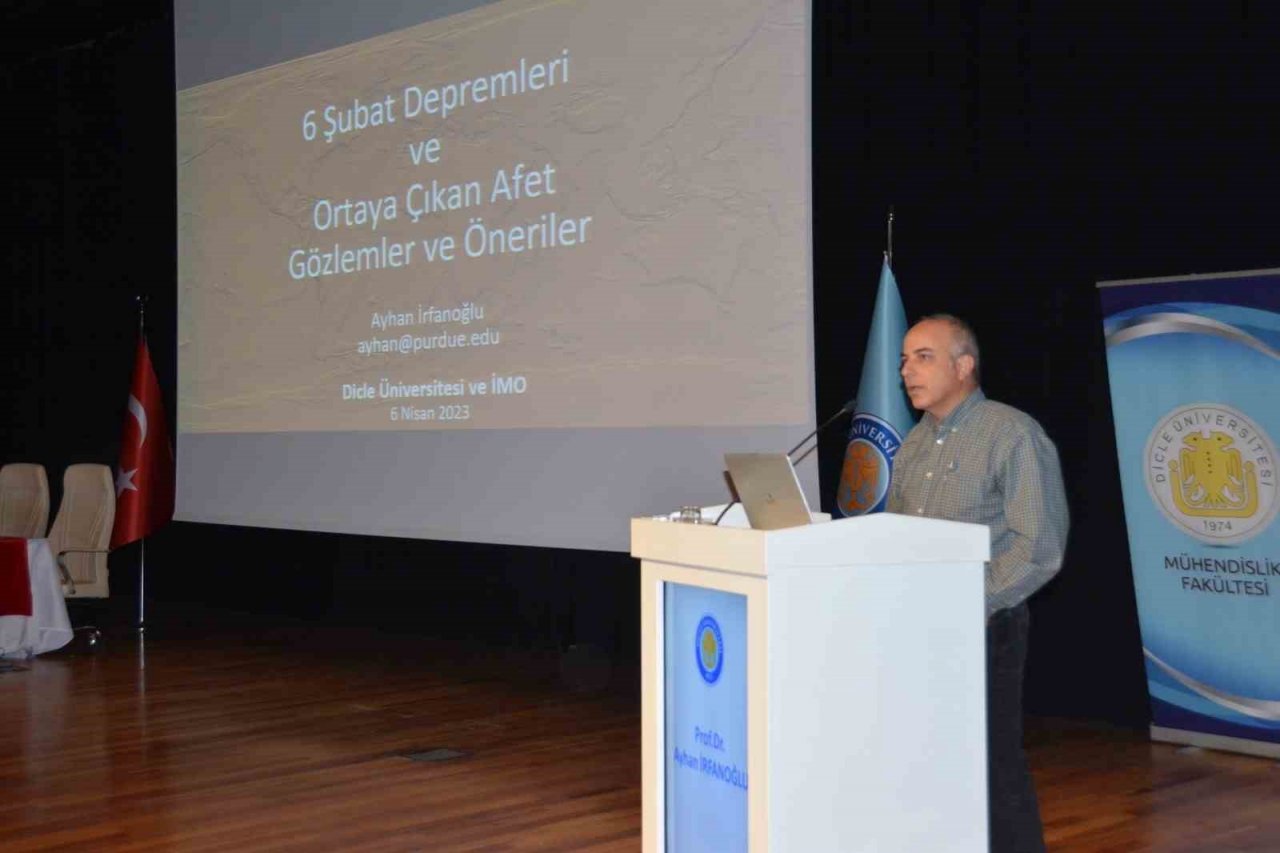 Dicle Üniversitesi’nde Kahramanmaraş merkezli depremler ele alındı