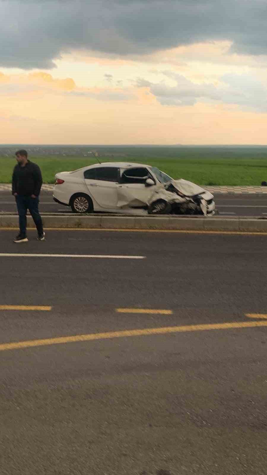 Diyarbakır’da trafik kazası: 4 yaralı
