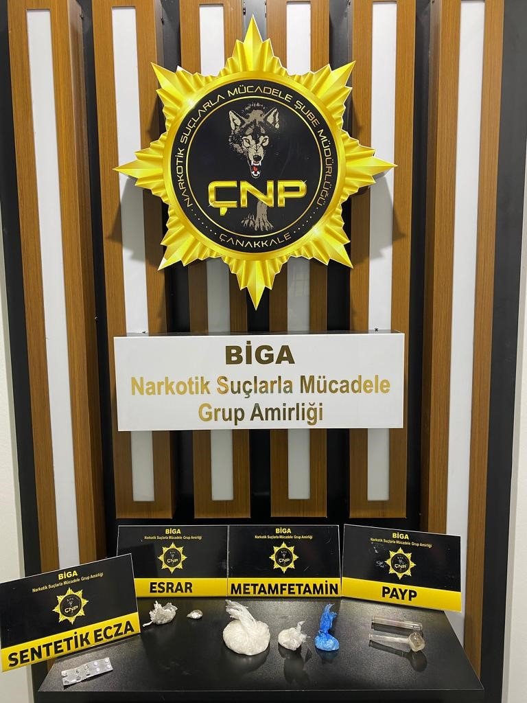 Çanakkale’de uyuşturucu operasyonlarında 13 tutuklama