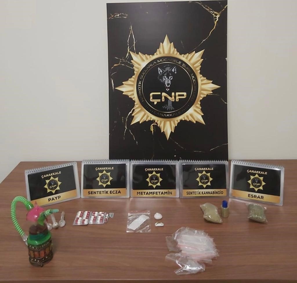 Çanakkale’de uyuşturucu operasyonlarında 13 tutuklama