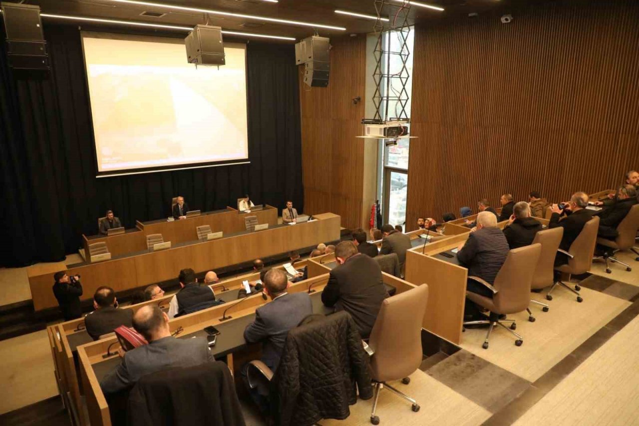 İnegöl Belediyesi’nde nisan ayı meclis toplantısı yapıldı