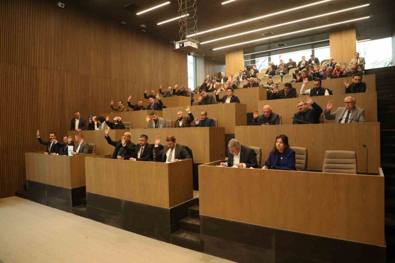 İnegöl Belediyesi’nde nisan ayı meclis toplantısı yapıldı