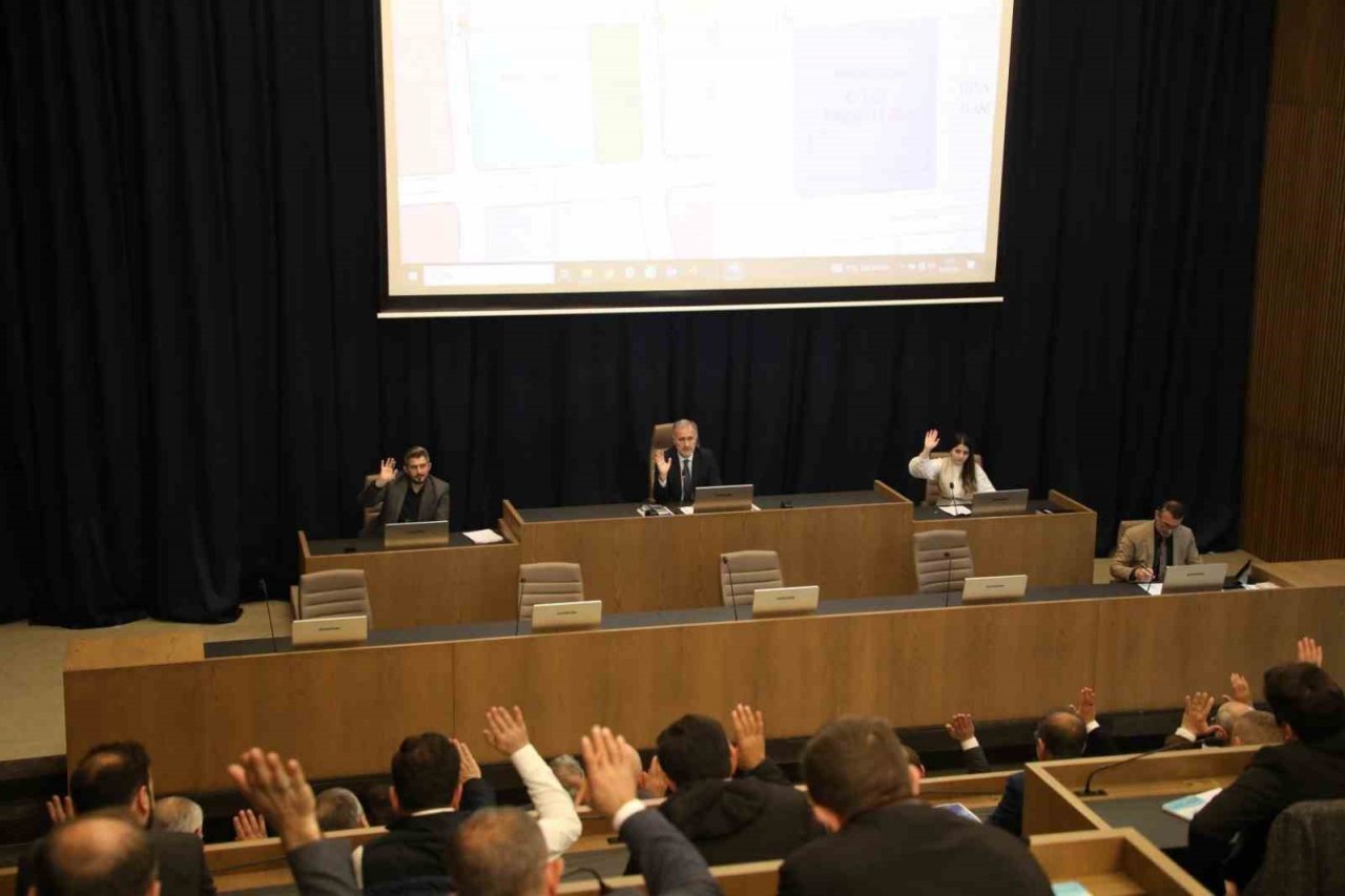 İnegöl Belediyesi’nde nisan ayı meclis toplantısı yapıldı