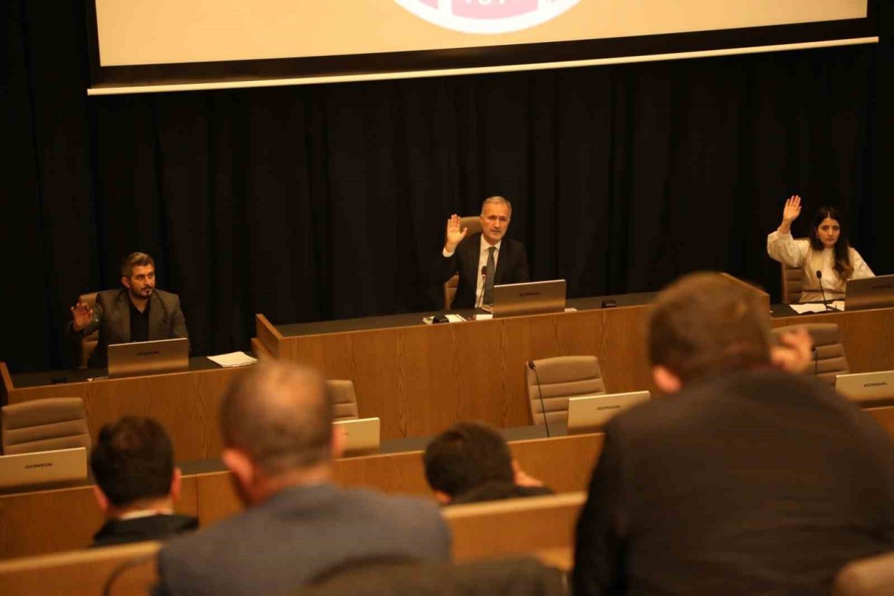 İnegöl Belediyesi’nde nisan ayı meclis toplantısı yapıldı