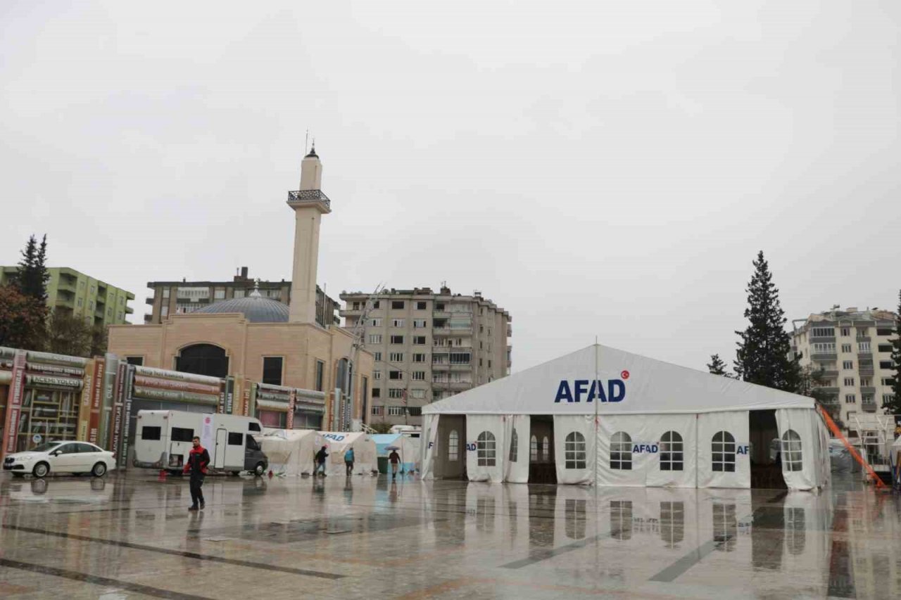 Kahramanmaraş’ta sağanak yağış etkili oldu