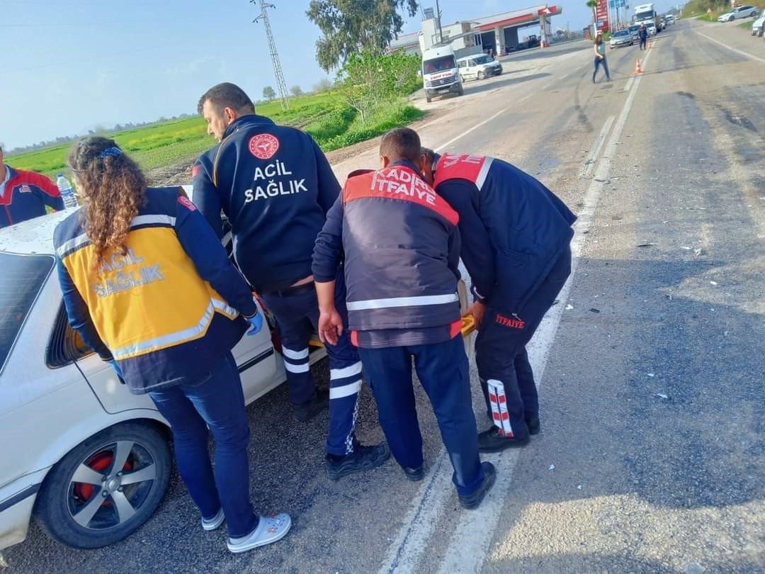 Osmaniye’de otomobiller çarpıştı: 1 ölü, 3 yaralı