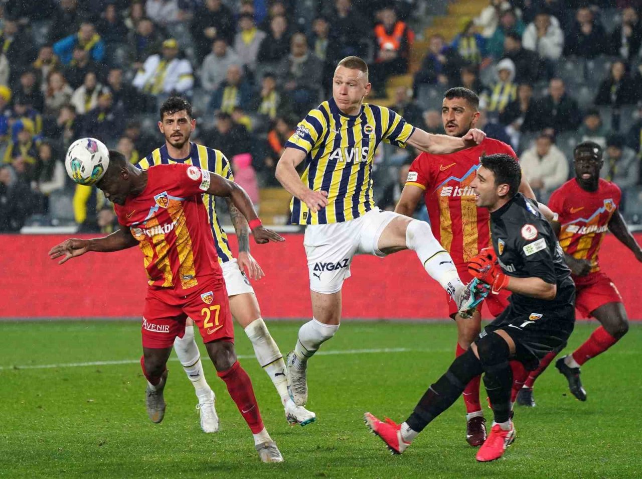 Ziraat Türkiye Kupası: Fenerbahçe: 4 - Kayserispor: 1 (Maç sonucu)