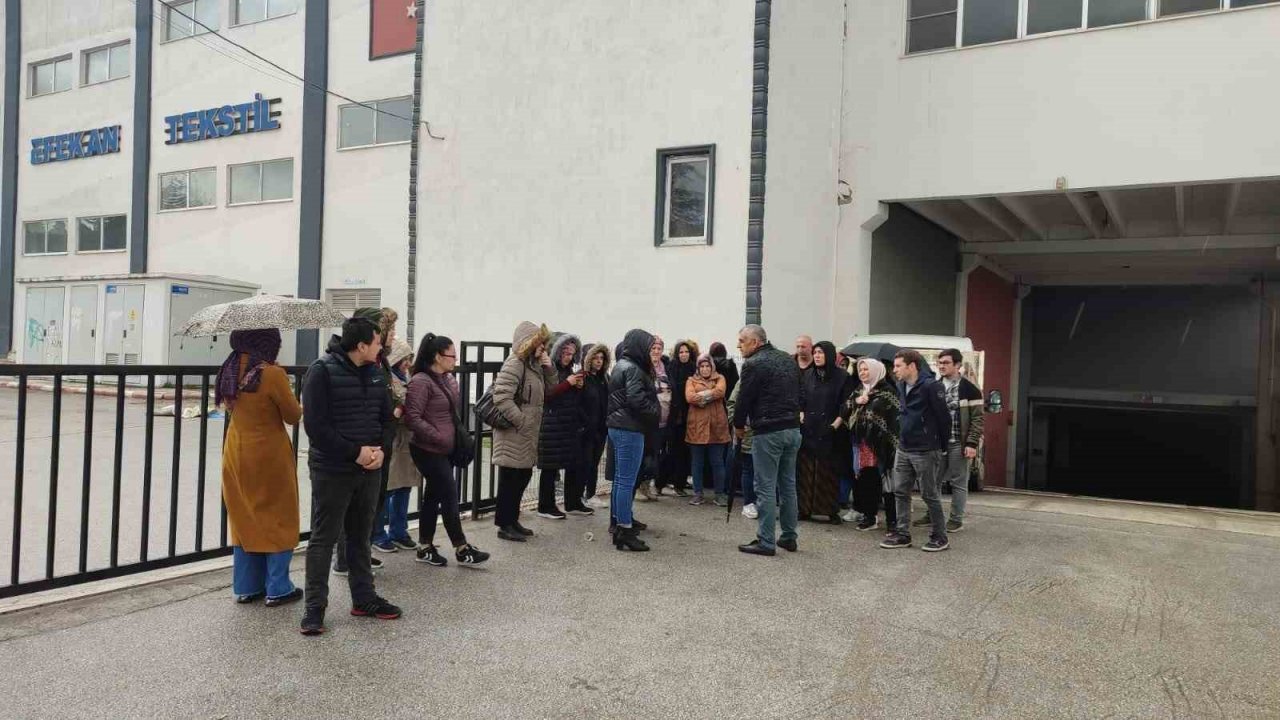 Şehit babası, eşinin 3 aydır maaşını vermeyen patronuyla yağmur altında böyle tartıştı